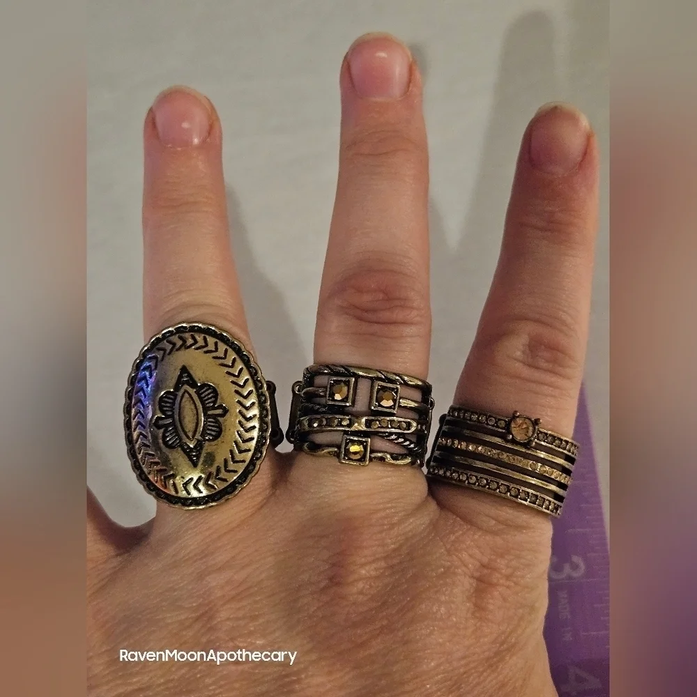 Three Expandable Rings